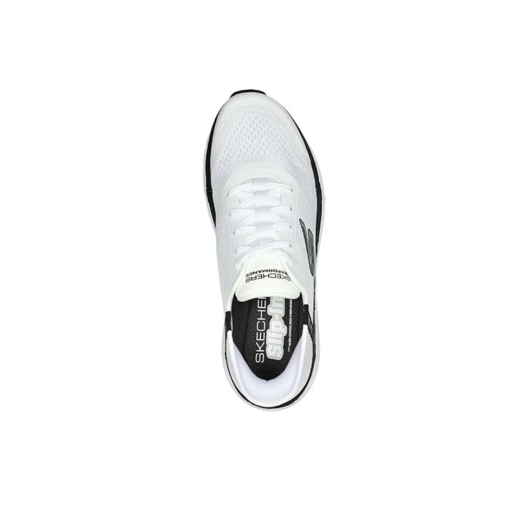 Skechers Max Cushioning Premier Slip Ins 'White Black'-3