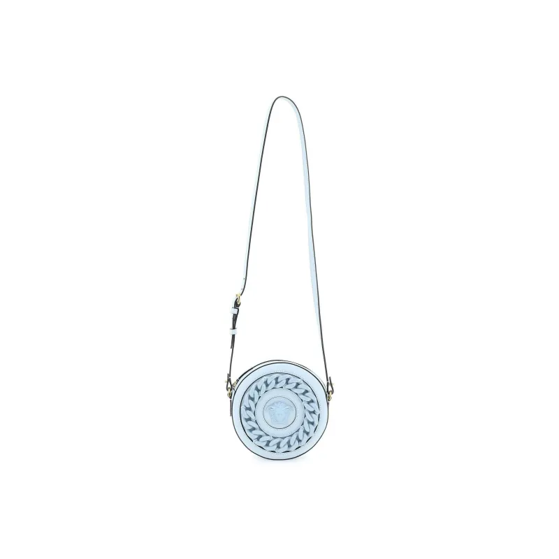 FANSIZHE La Medusa Calfskin Camera Bag Shoulder Bag Crossbody Bag Women's Blue-2