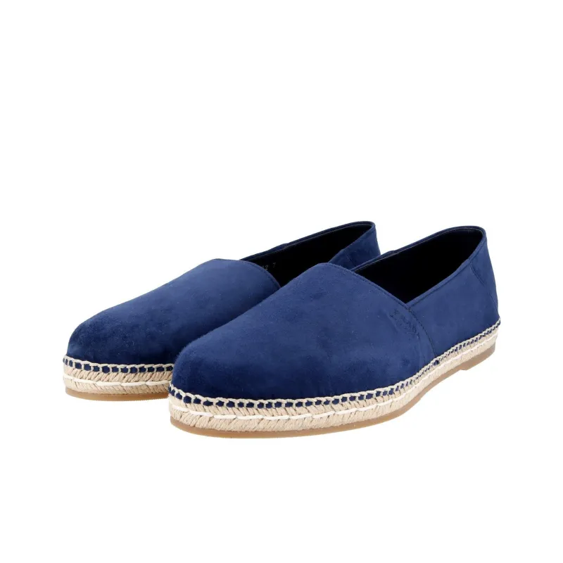 PRADA Espadrilles Men Low Top Blue-2