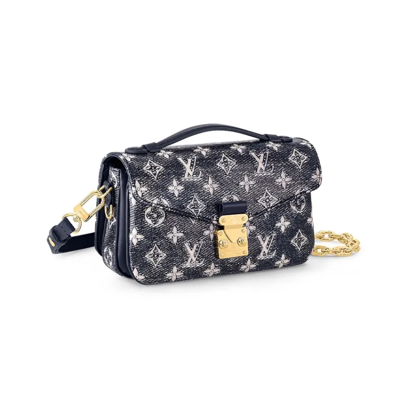 LOUIS VUITTON Pochette Metis East West Blue-1