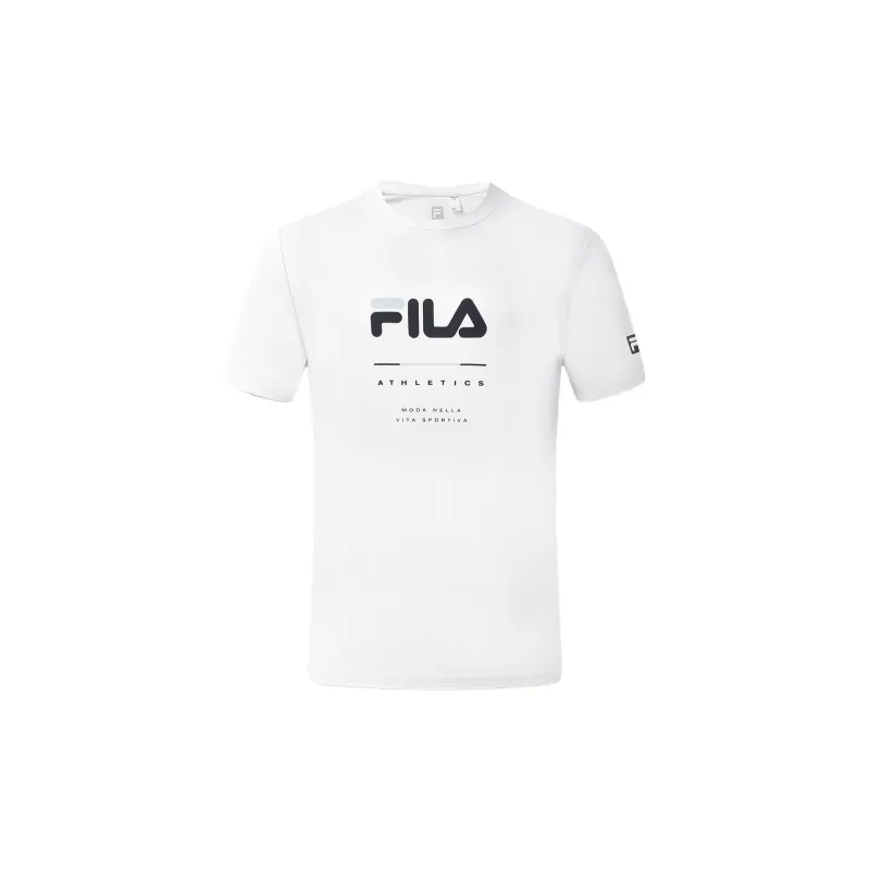 FILA T Shirts Men White-2