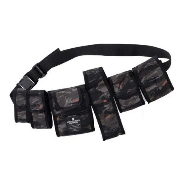 Supreme Co branded Collection Polyester Fanny Pack Regular Unisex Black-3