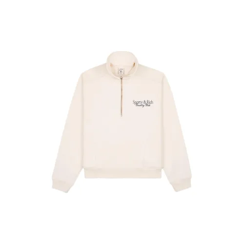 SPORTY & RICH Sweatshirts Women's Off White