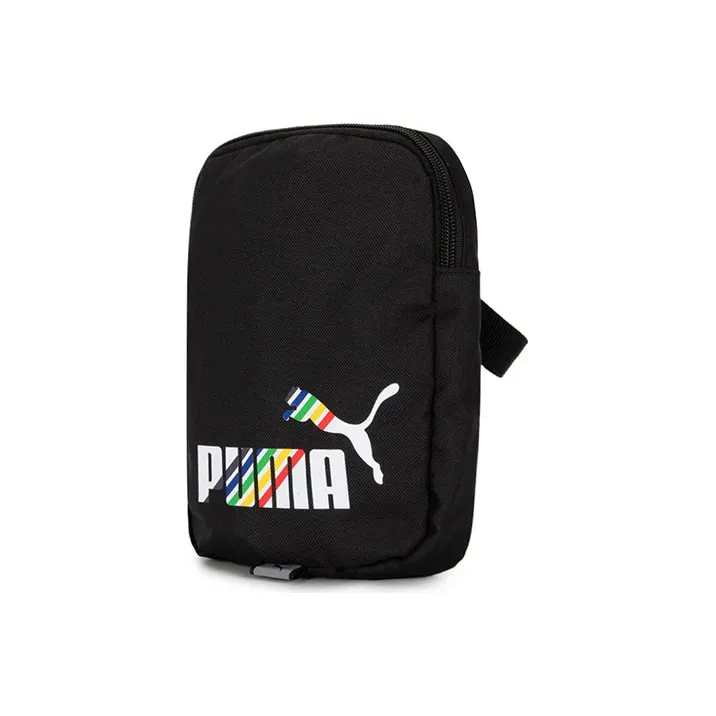 PUMA Fabric Crossbody Bag Small Size Unisex Black-0