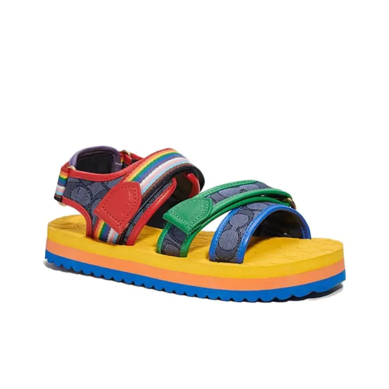 COACH Beach Sandals Men's Midnight Blue-2