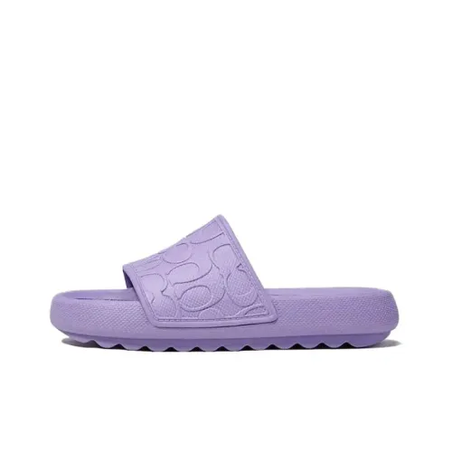 COACH Stylish Sandals Women's Light Violet