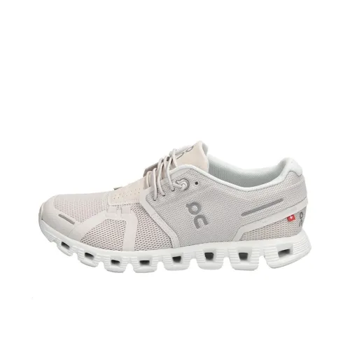 On Running Cloud 5 Pearl White Women's