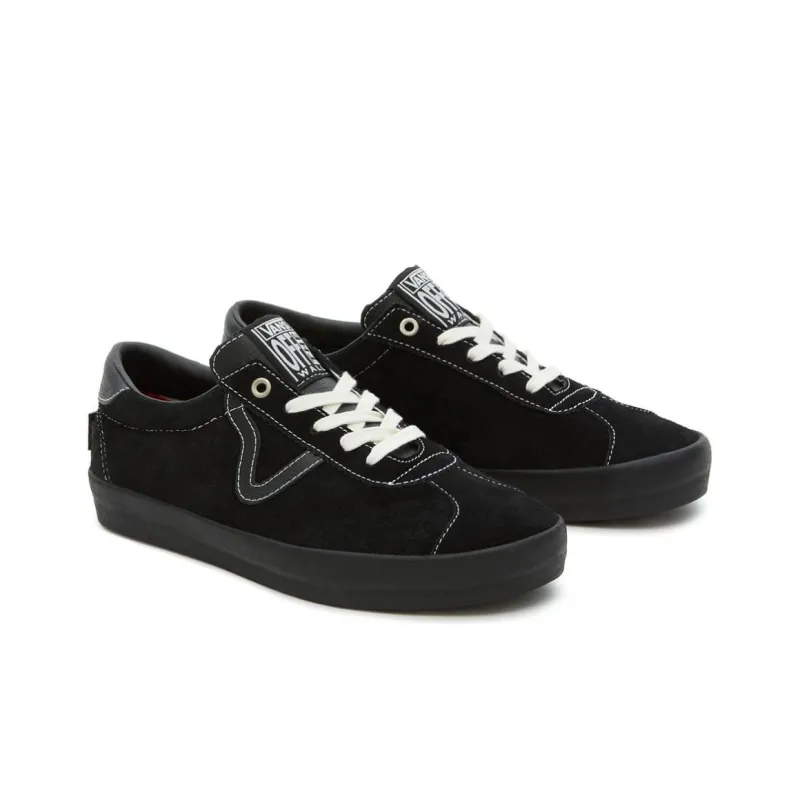 Helena Long x Vans Anti-Slip Wear-Resistant Low-Top Skateboard Shoes Unisex Black White-2