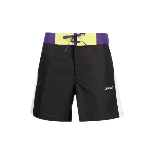 OFF-WHITE Arrows-print Swim Shorts