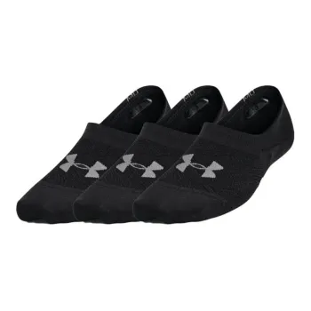 Under Armour No Show Socks Women's 3 Pack Black