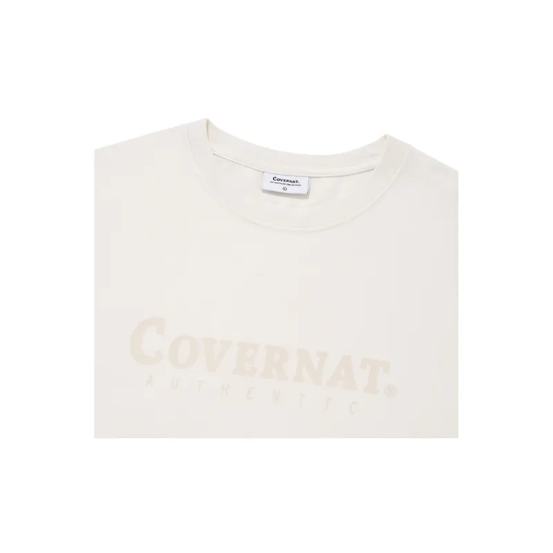 COVERNAT T Shirt Unisex Natural Color-2