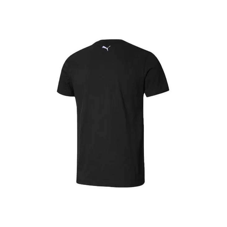 PUMA Bt Printing T Shirts Men Black-1