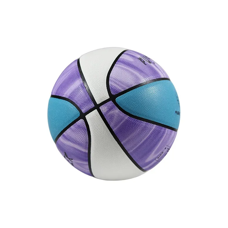 PUSHOVER Basketball Multicolor Size 7 Training Unisex-3