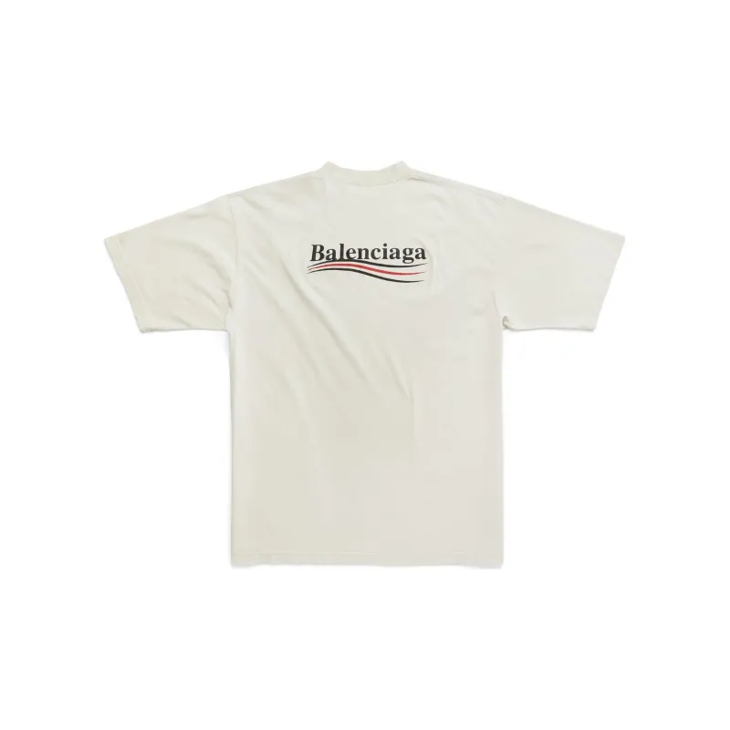 Balenciaga SS23 T Shirt Loose Fit Men's Beige-1