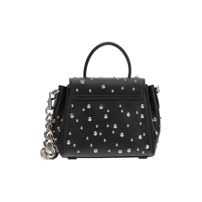 VERSACE Small La Medusa Studded Top-handle Bag-3