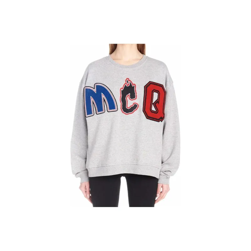 McQ Alexander McQueen Sweaters Unisex Gray-1