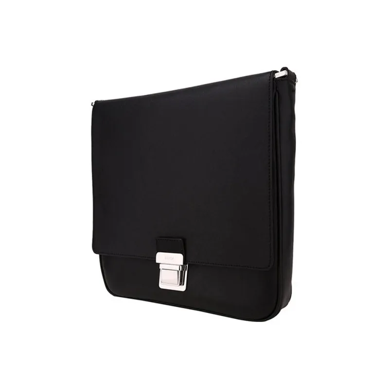 FENDI Leather Shoulder Bag Crossbody Bag Regular Women's Black-1
