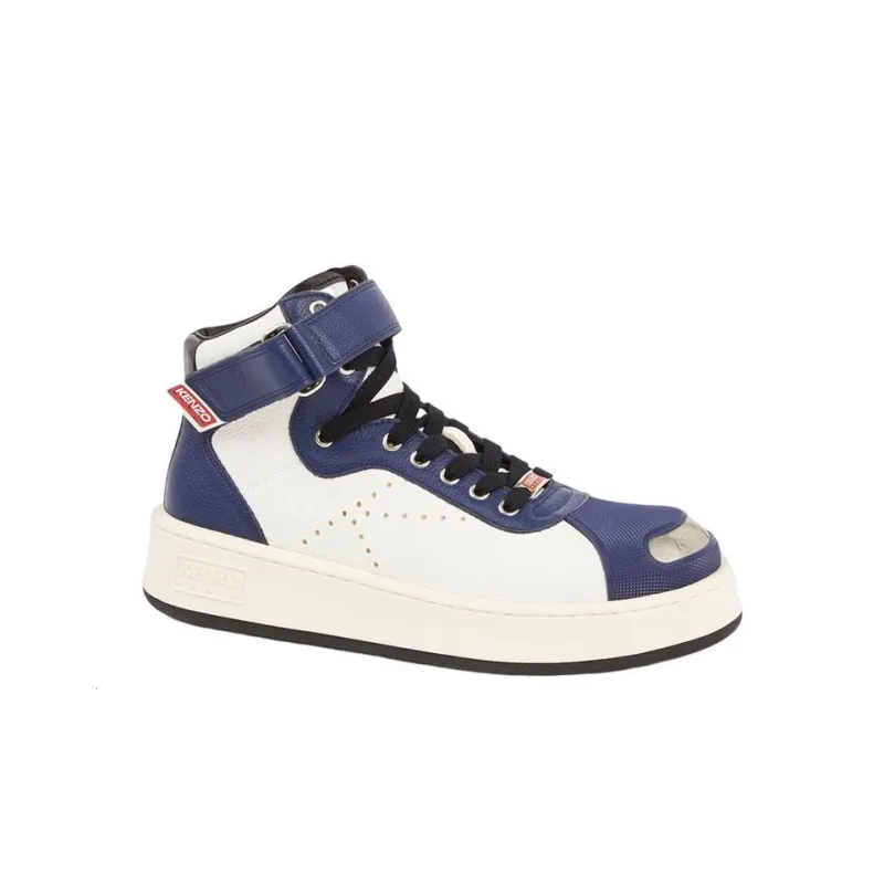 KENZO Takumi Takada Stylish Skateboarding Shoes Men's Blue White-1