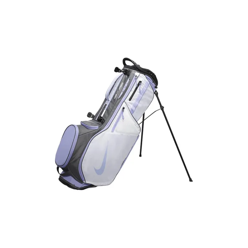 Nike Polyester Golf Bag Crossbody Bag Shoulder Bag Unisex White/Purple-2