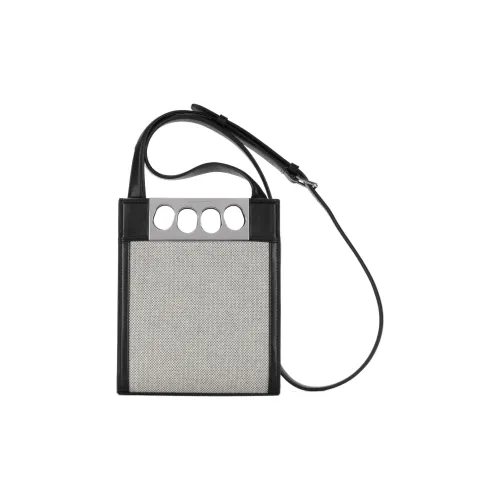 Alexander McQueen Canvas Tote Bag, Shopping Bag, Shoulder Bag, Crossbody Bag, Handbag Mini Men's White/Black