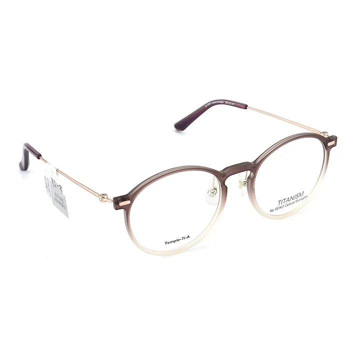 SEIKO Round Eyeglass Frames Unisex-0