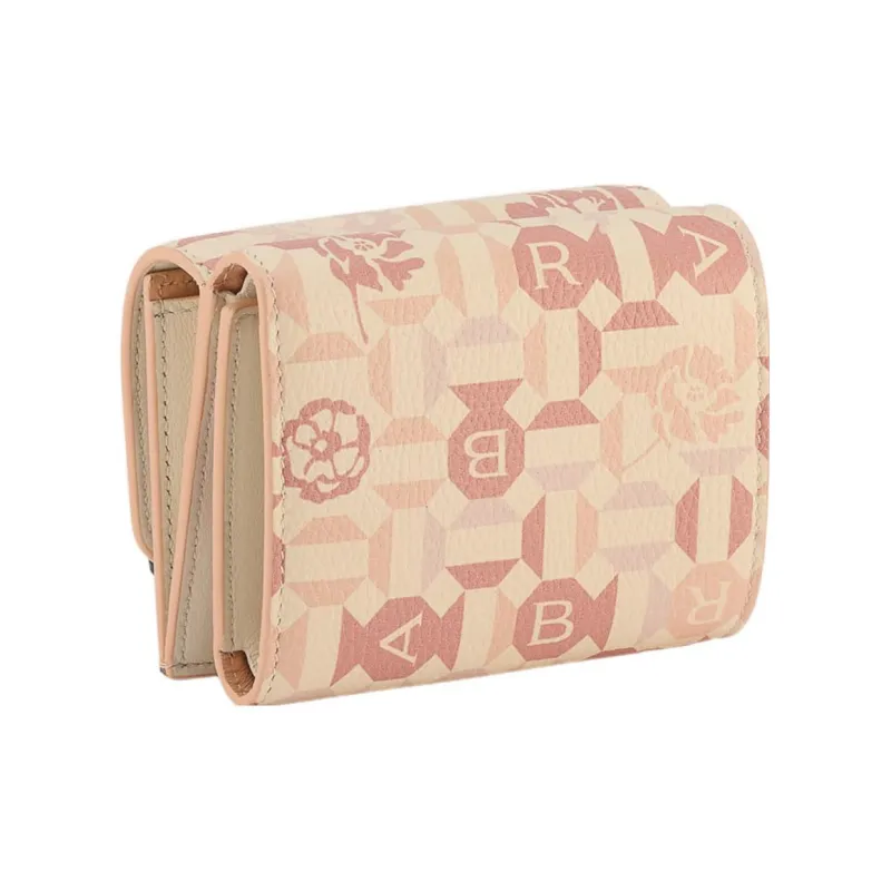 BVLGARI Calfskin Wallet Women's Pink-2