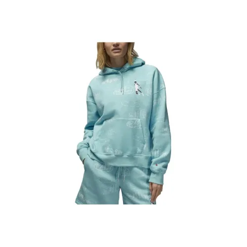 Jordan Sweatshirts Women's Sky Blue