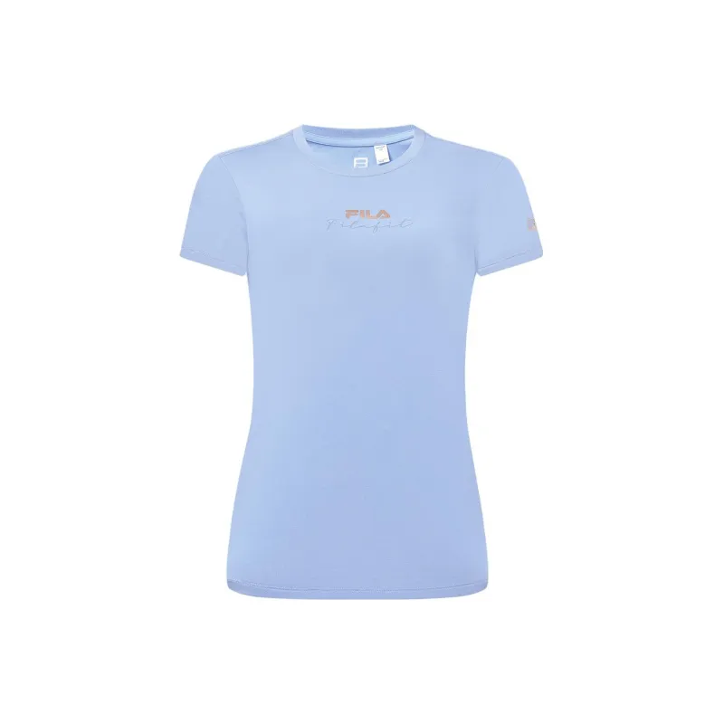 FILA T Shirt Women's Twill Blue-2