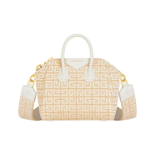 GIVENCHY Antigona Polyester Handbag Shoulder Bag Crossbody Bag Mini Women's White/Natural