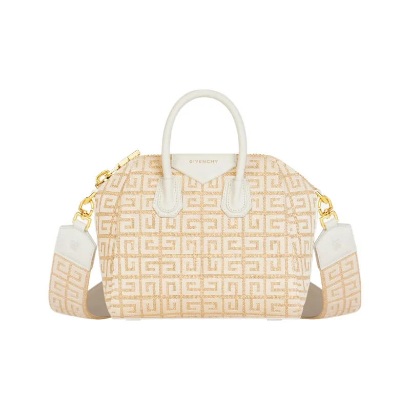 GIVENCHY Antigona Polyester Handbag Shoulder Bag Crossbody Bag Mini Women's White/Natural-0