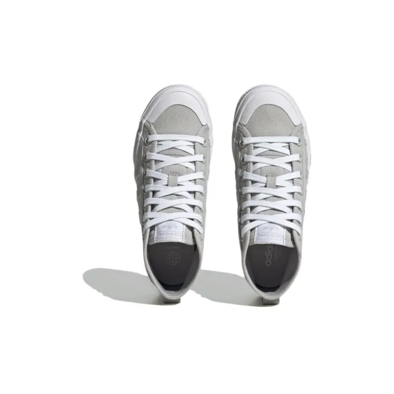 Adidas Originals Nizza Platform Mid Grey Cloud White GS-3