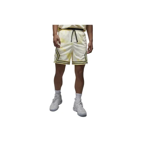 Jordan Casual Shorts Men White/Yellow