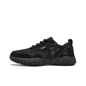 Jeep Wear resistant, Lightweight, Breathable, And Non slip. River Trekking Shoes Men's Black