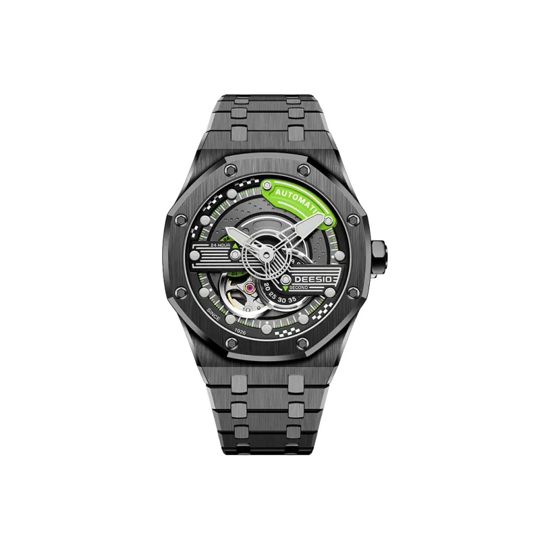 DEESIO Lancaster Collection Automatic Mechanical Movement Watch Men's Watches Cut-Out Dial D-506M.B5.4.4/0.4G-13