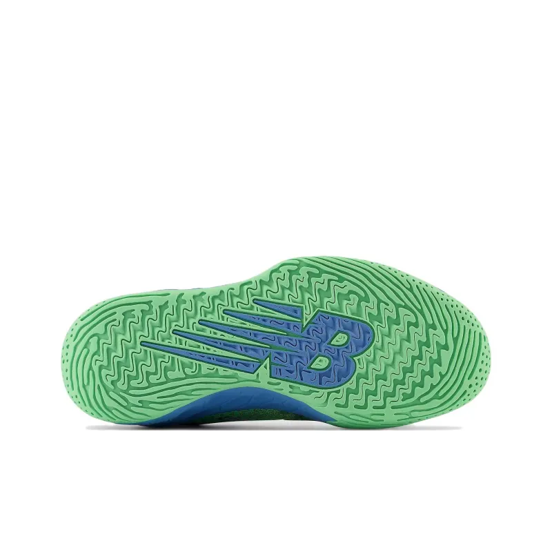 New Balance NB Fresh Foam X Lav V2 Shock Absorbers With Slip Resistant Features Low Top Tennis Shoes Women's Blue Green-4