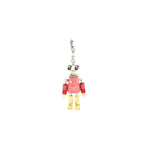 PRADA Keychain Women's Pink