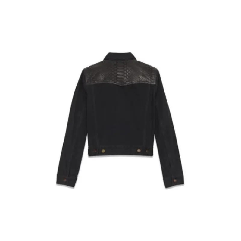 SAINT LAURENT Jackets & Coats Women's Black-1