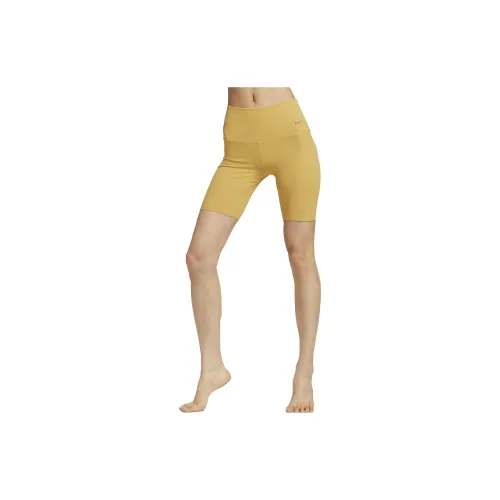 Nike Zenvy Sports Shorts Women's Wheat Gold