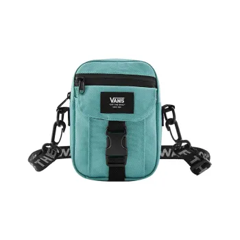 Vans Polyester Shoulder Bag, Crossbody Bag Regular Unisex Green