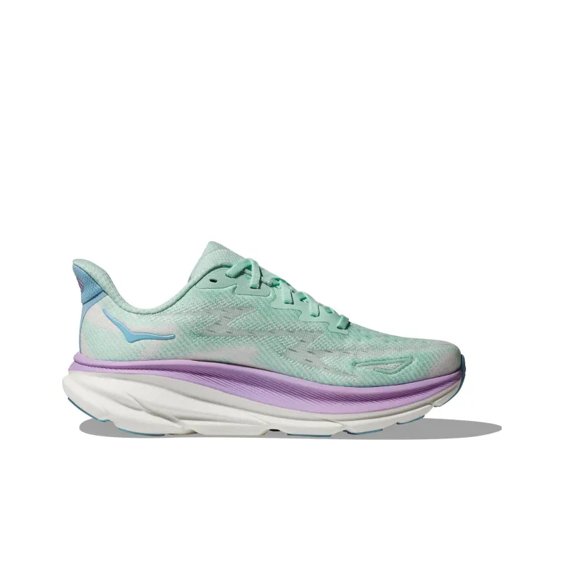 HOKA ONE ONE Clifton 9 Wide 'Ocean Lilac Mist' Women's-1