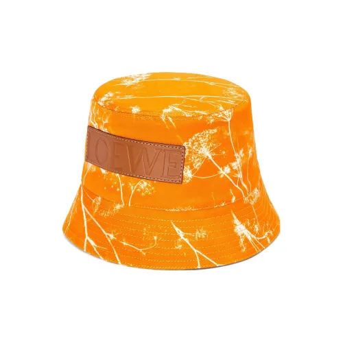 LOEWE Bucket Hats Unisex Yellow