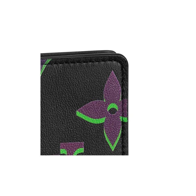 LOUIS VUITTON Organizer Pocket Black Borealis-4