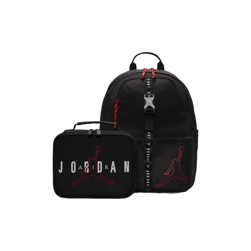 JORDAN Air JORDAN Big Kids' Backpack 18L And Lunch Bag 3L-0