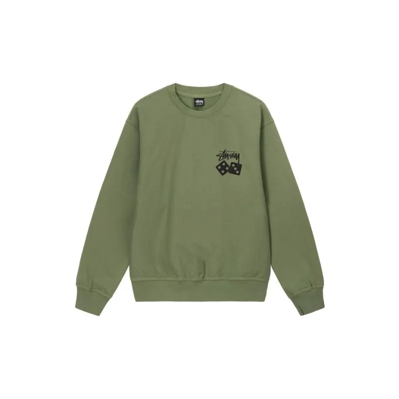 Stussy Dice Pigment Dyed Crew-10