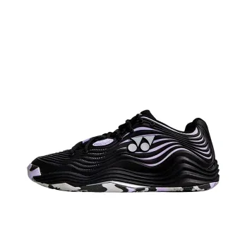 YONEX Power Cushion Tennis Shoes Unisex Low Top Black Purple