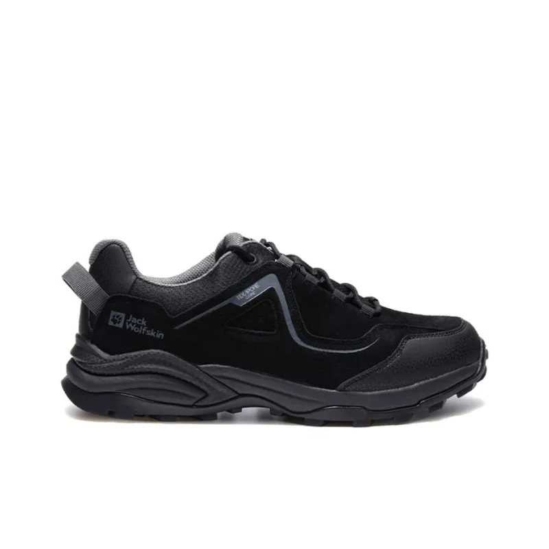 Jack Wolfskin Sunset Hike Texapore Low Cushioning Anti-Slip And Wear-Resistant Low-Top Outdoor Shoes Men's Black-1