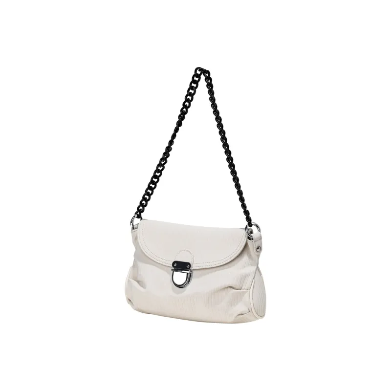 RUIGOR Fabric Shoulder Bag Hobo Bag Shoulder Bag Crossbody Bag Women's Black White-13