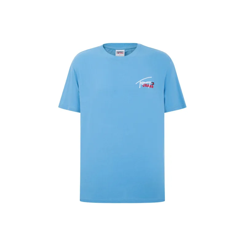 Tommy Hilfiger T-Shirts Men Light Blue CY7-0
