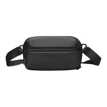 MARK RYDEN Oxford Sling Bag, Shoulder Bag, Crossbody Bag Men's Elegant Black