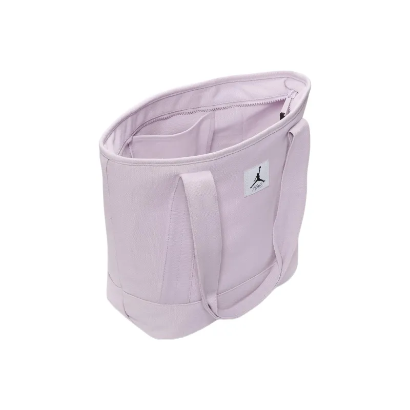 Jordan Polyester Tote Bag, Shopping Bag, Shoulder Bag, Handbag Regular Women's Taro Purple-3